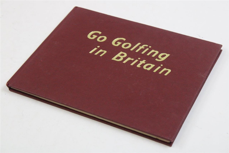 1961 'Go Golfing in Britain' Book by The Sunday Times