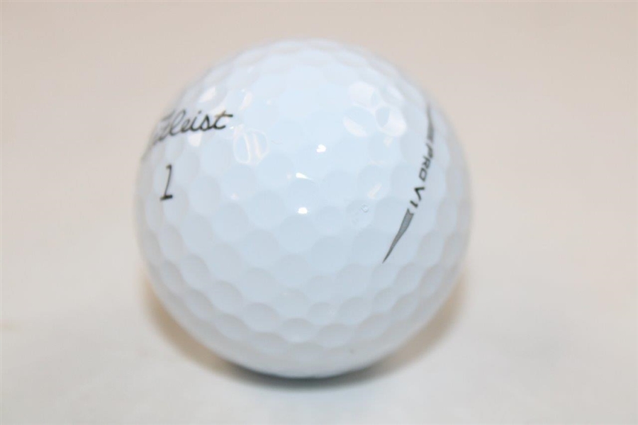 Tom Kite Signed Titleist Pro V1 TOUR Golf Ball JSA ALOA