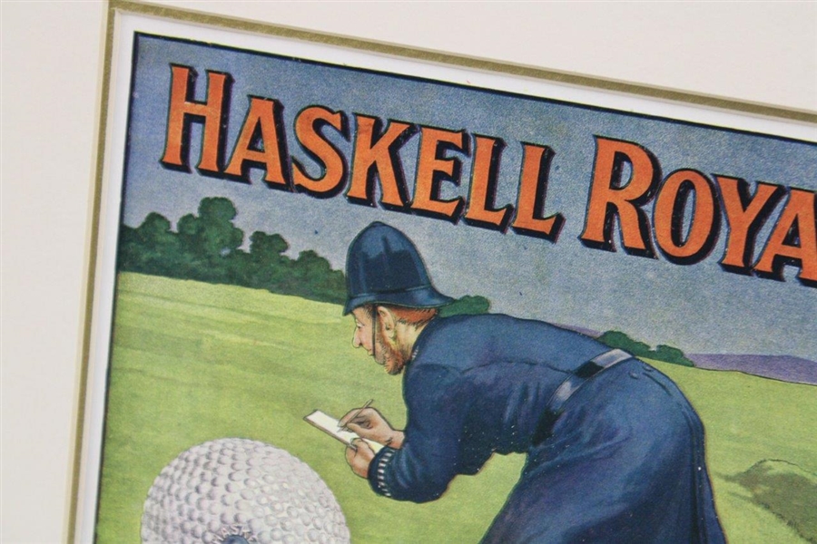 1907 Haskell Royal Colorful Advertisement - Golf Illustrated Page 