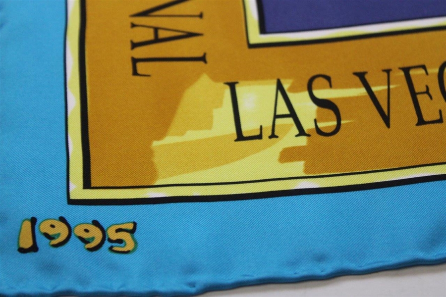 1995 Las Vegas Invitational Colorful Flag with Original Box