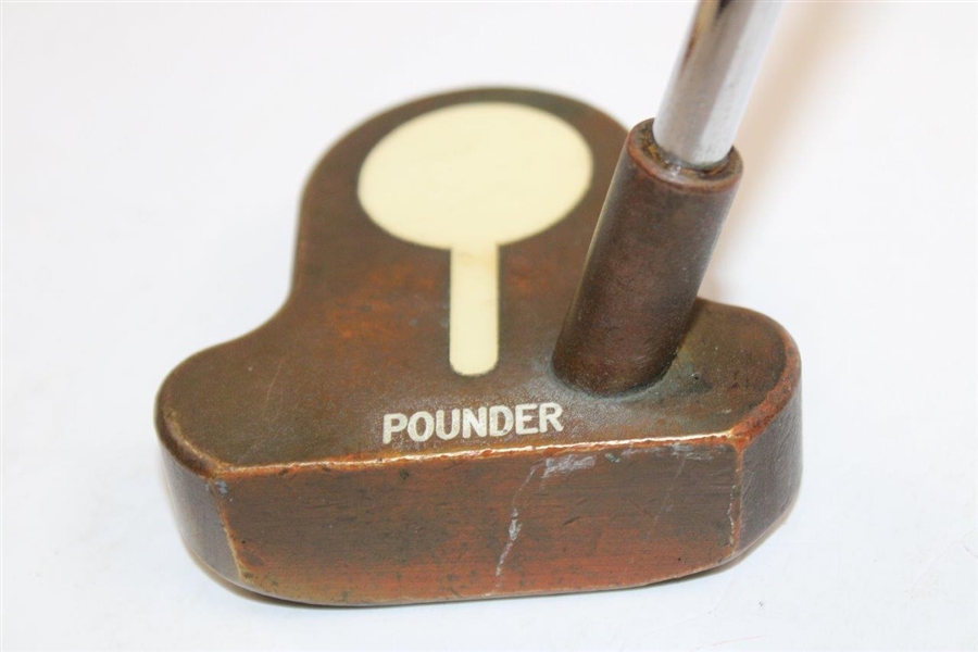 Brass Pounder Putter w/True Temper R-Flex Shaft