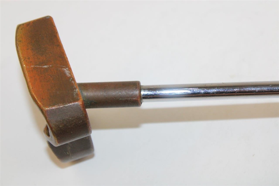 Brass Pounder Putter w/True Temper R-Flex Shaft