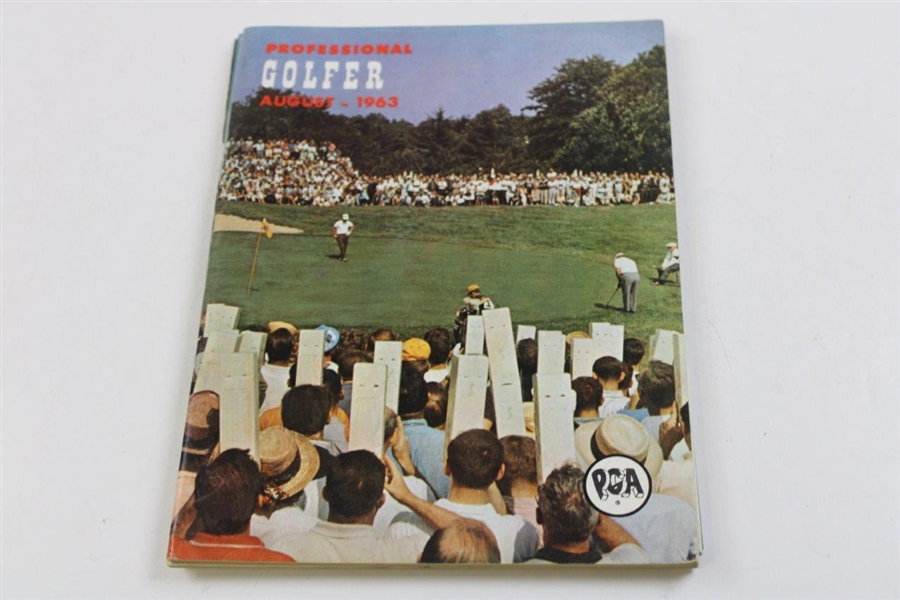 Seven (7) Professional Golfer Magazines From 1963-1983