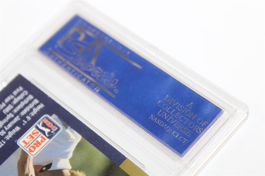 Payne Stewart Signed 1990 PGA Tour Pro Set Card PSA #31705131