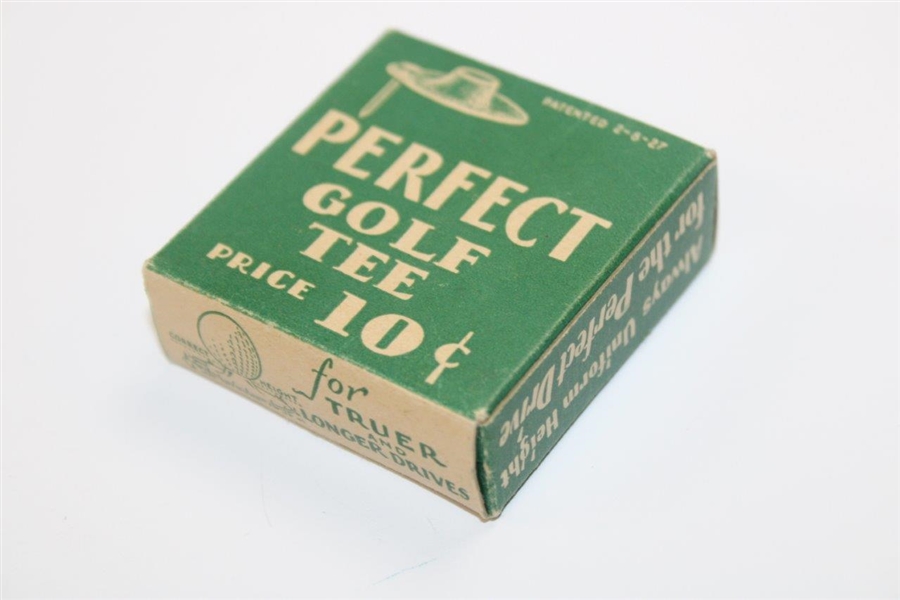 Perfect Golf Tee In Original Box