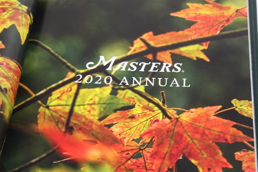 2020, 2021 & 2022 Masters Tournament Annuals