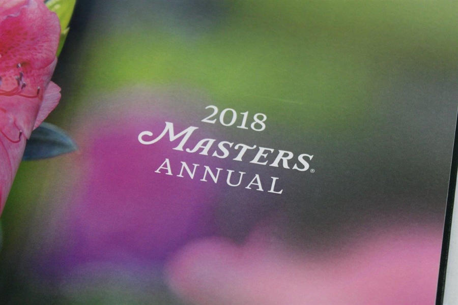 2017 & 2018 Masters Tournament Annuals