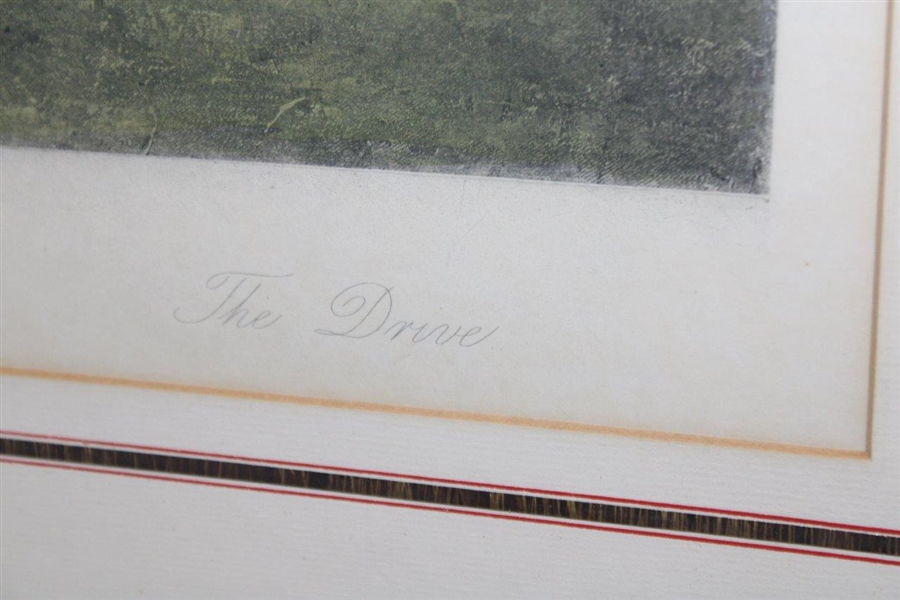 The Drive' 1893 Print By Artist Douglas Adams - Framed