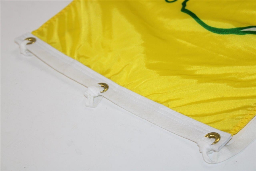 Arnold Palmer Signed 1995 Masters Tournament Screen Flag JSA ALOA