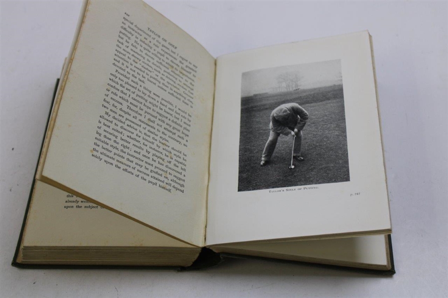 1905 'Taylor On Golf' Fourth Edition By J.H. Taylor