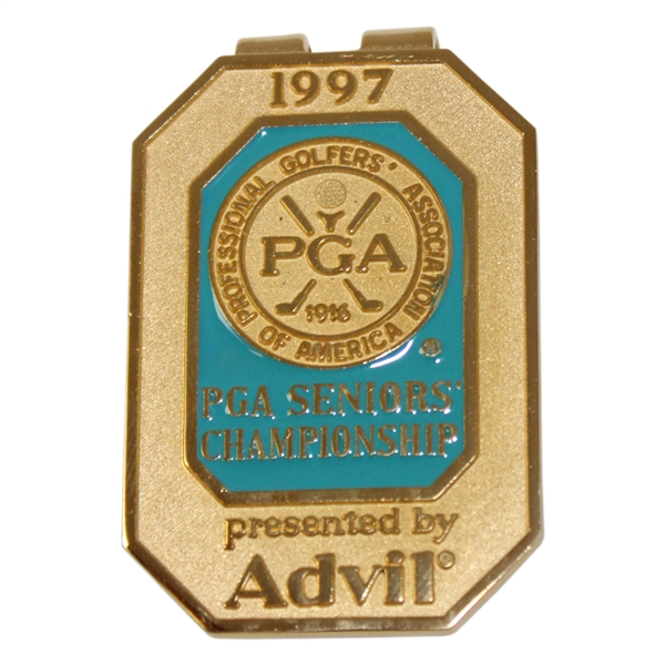 1995, 1996 & 1997 PGA Senior Championship at PGA National Golf Club Commemorative Badges/Clips