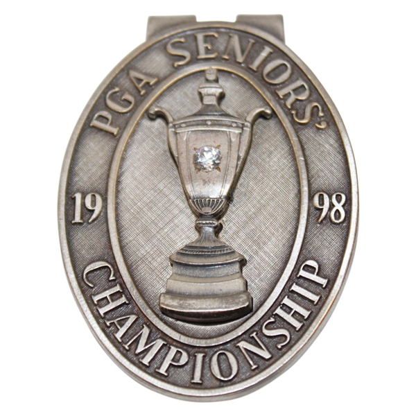 1998, 1998 & 1999 PGA Senior Championship at PGA National Golf Club Commemorative Badges/Clips