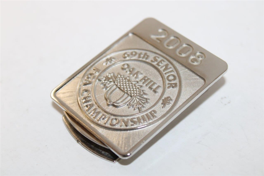 2006, 2007 & 2008 PGA Senior Championship Commemorative Badges/Clips - Kiawah-Oak Tree-Oak Hill