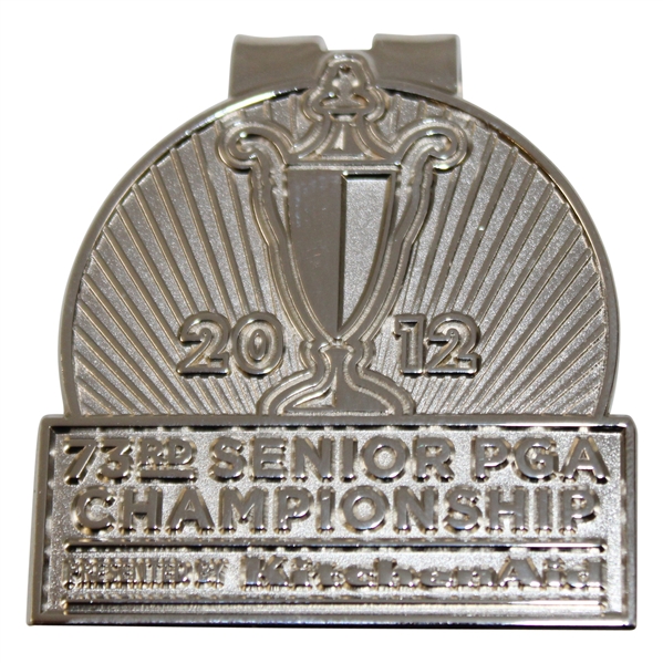 2012, 2013 & 2014 PGA Senior Championship Commemorative Badges/Clips - Harbor Shores (x2)-Bellerive