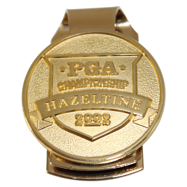 2002, 2003 & 2004 PGA Championship Commemorative Badges/Clips - Hazeltine-Oak Hill-Whistling