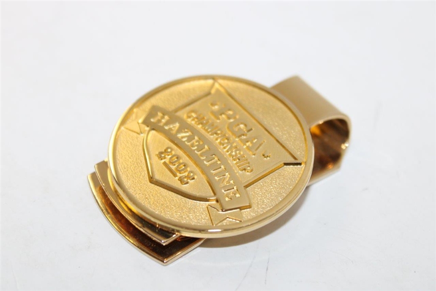 2002, 2003 & 2004 PGA Championship Commemorative Badges/Clips - Hazeltine-Oak Hill-Whistling
