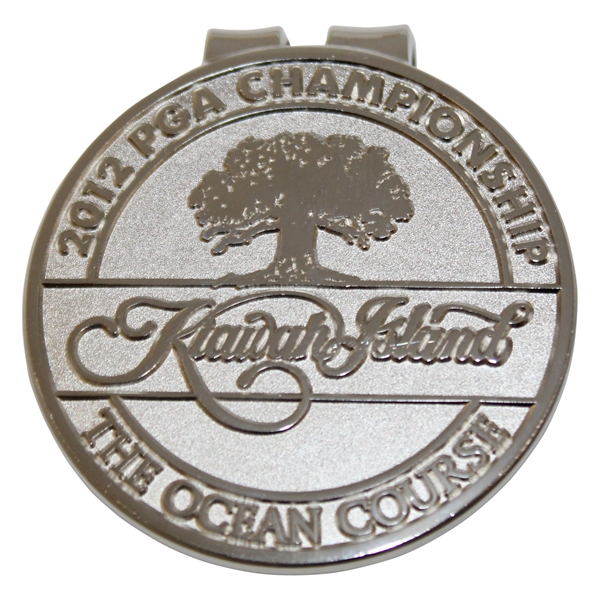 2012, 2013 & 2014 PGA Championship Commemorative Badges/Clips - Kiawah-Oak Hill-Valhalla