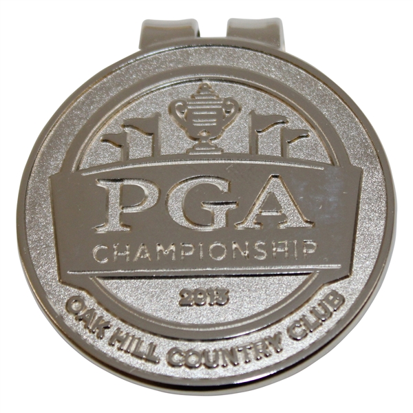 2012, 2013 & 2014 PGA Championship Commemorative Badges/Clips - Kiawah-Oak Hill-Valhalla