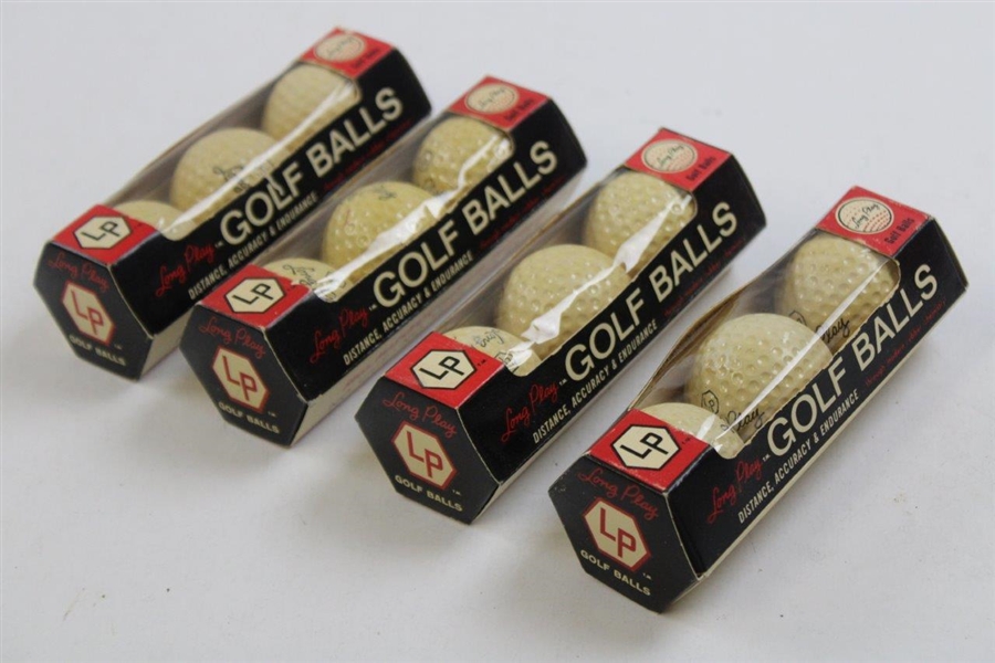 Dozen Long Play Golf Balls In Original Box & Sleeves
