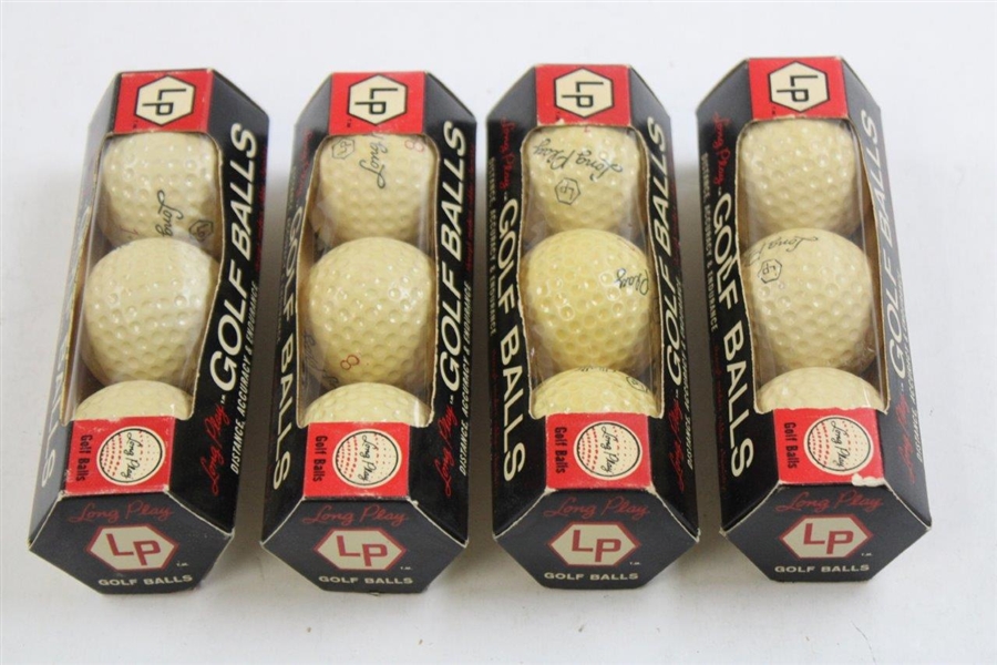 Dozen Long Play Golf Balls In Original Box & Sleeves