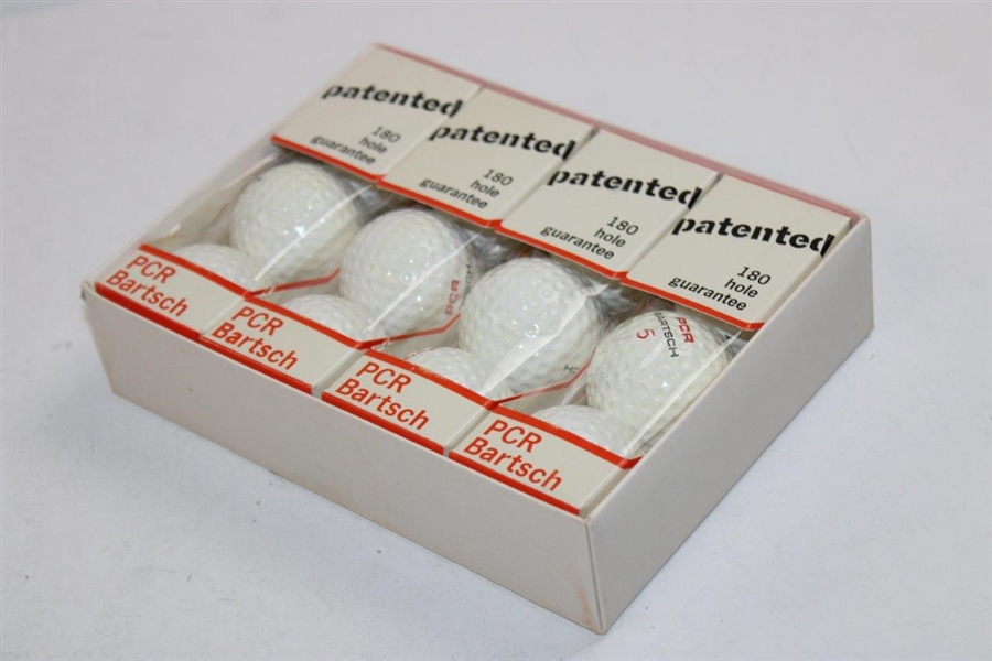 New Patented PCR-Bartsch Golf Balls w/Original Box