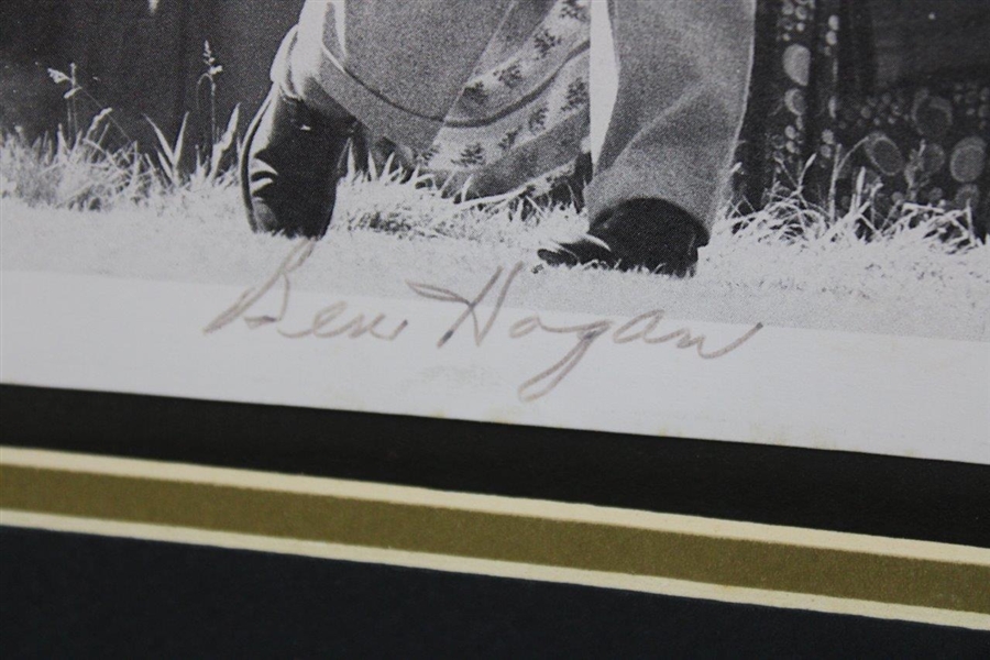 Ben Hogan Signed Photo Display JSA #VV01826