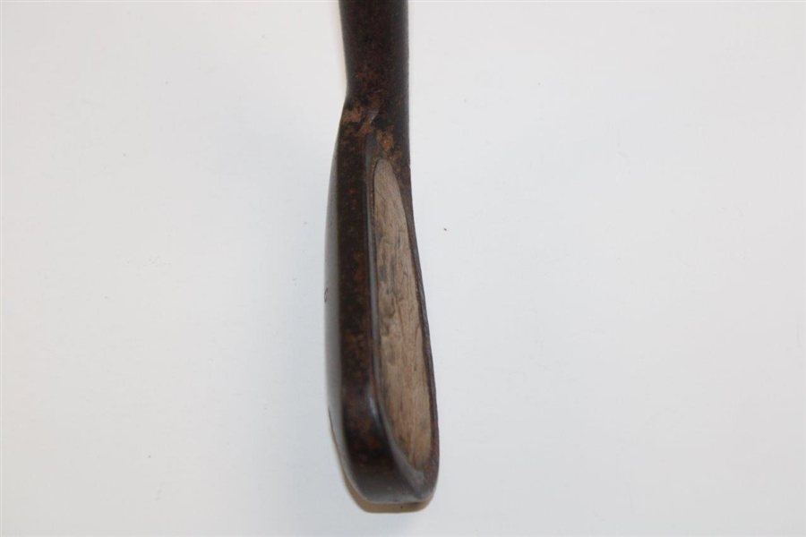 A.G. Spalding Shaft Stamped Gold Medal Accurate Wood Face Cleek