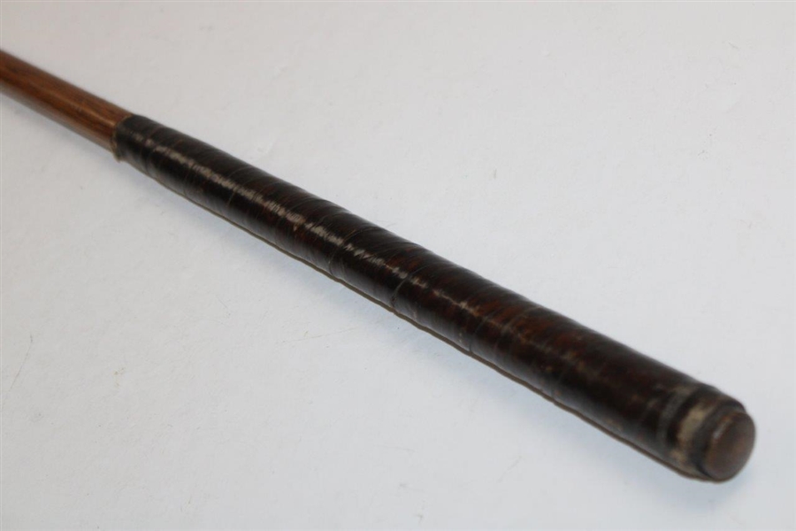 A.G. Spalding Shaft Stamped Gold Medal Accurate Wood Face Cleek