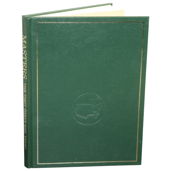 1978 Masters Tournament First Forty One Years Annual Book