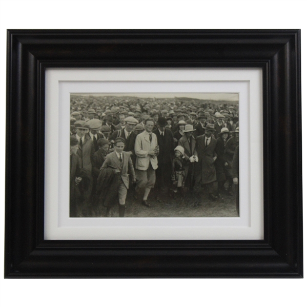 1921 The Amateur at Hoylake Golf Club Jimmy Thompson Photo - Framed