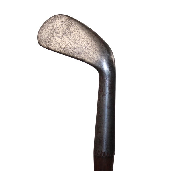 Unmarked Hickory Shaft Smooth Face Iron