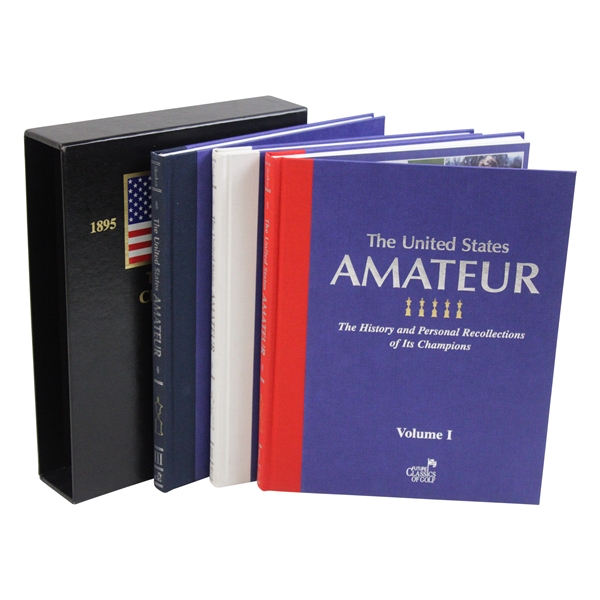 The Amateur Championship 1895-2005 History Books Includes Vol. 1, 2 & 3 with Slip Case