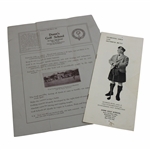 Dunn Golf School Learning Golf with Seymour Dunn Pamphlet & Brochure - J.D.D. Collection