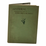 John Duncan Dunns Personal 1931 Natural Golf First Edition Book Gifted to Daughter Monica