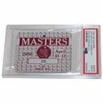 1986 Masters Series Badge #20 PSA Grade 10 #75553044