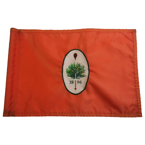 Merion Golf Club 1896 Course Used Orange Embroidered Flag