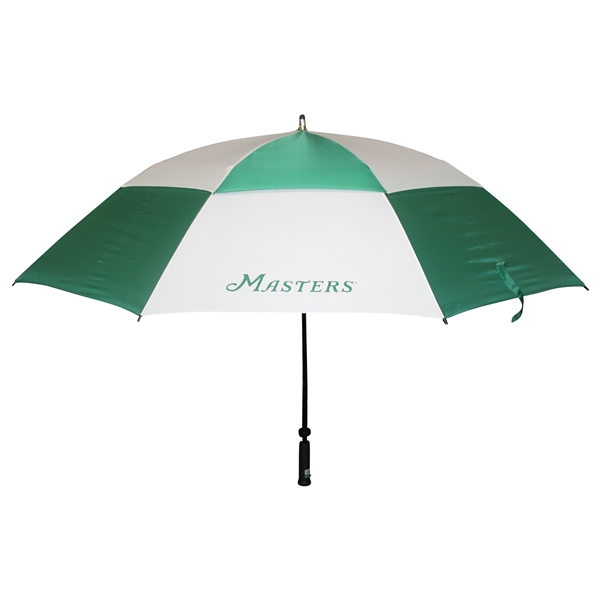 Green & White Masters Tournament Logo Umbrella