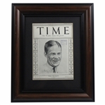 Bobby Jones ‘Cover Only’ 1925 TIME Magazine - Aug. 31 - Wood Framed & Matted