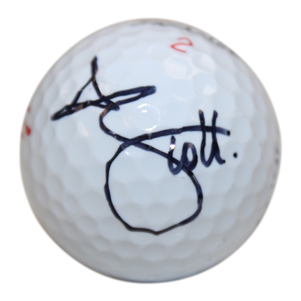 Adam Scott Signed 2024 US Open at Pinehurst No. 2 Golf Ball JSA ALOA