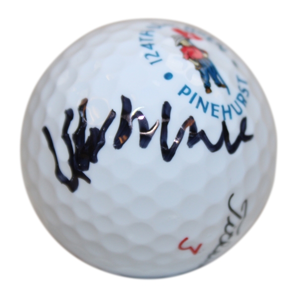 Viktor Hovland Signed 2024 US Open at Pinehurst No. 2 Golf Ball JSA ALOA
