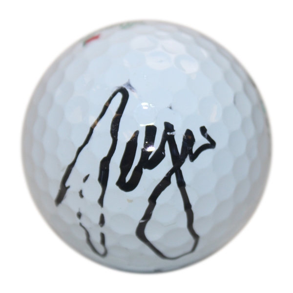 Sergio Garcia Signed Augusta National Golf Club Logo Golf Ball JSA ALOA