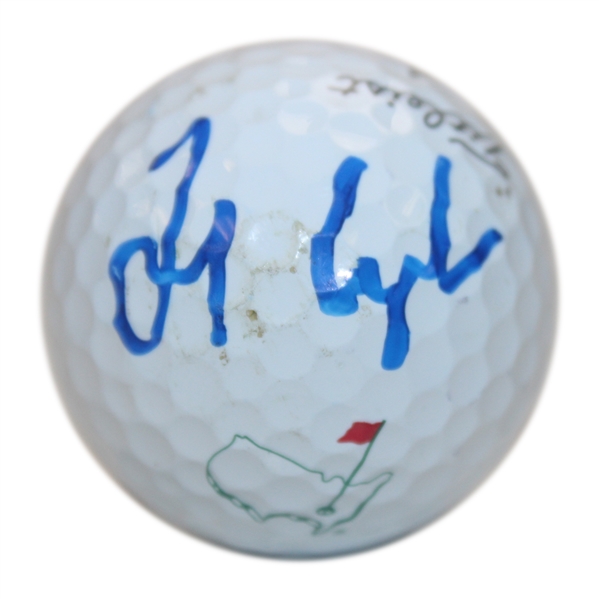 Fred Couples Signed Titleist Masters Logo Practice Golf Ball JSA ALOA