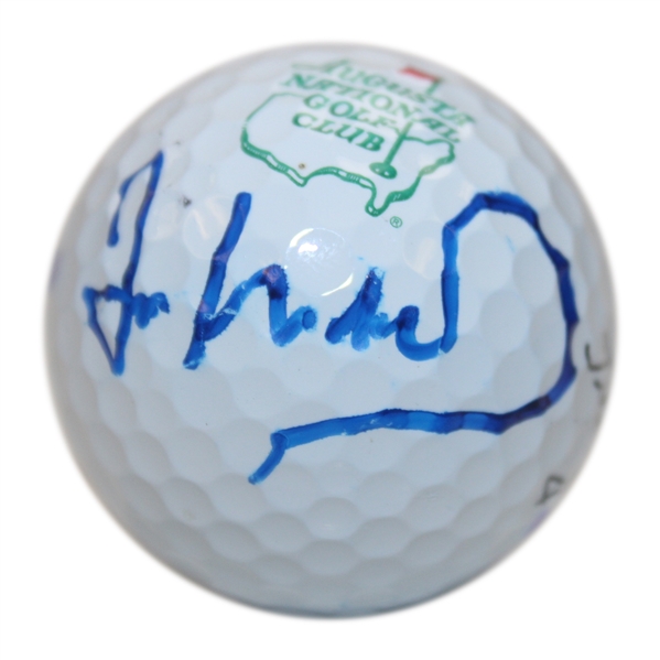 Ian Woosnam Signed Titleist Augusta National Golf Club Logo Golf Ball JSA ALOA