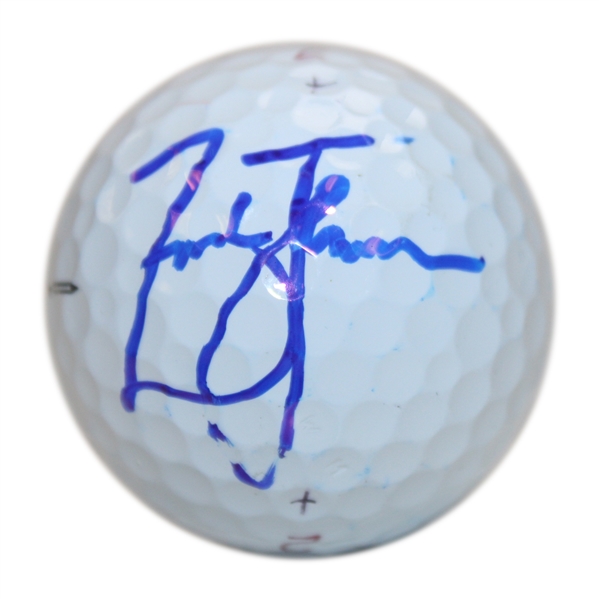 Zach Johnson Signed Personal Marked & Used Titleist 2 Golf Ball JSA #AQ58733