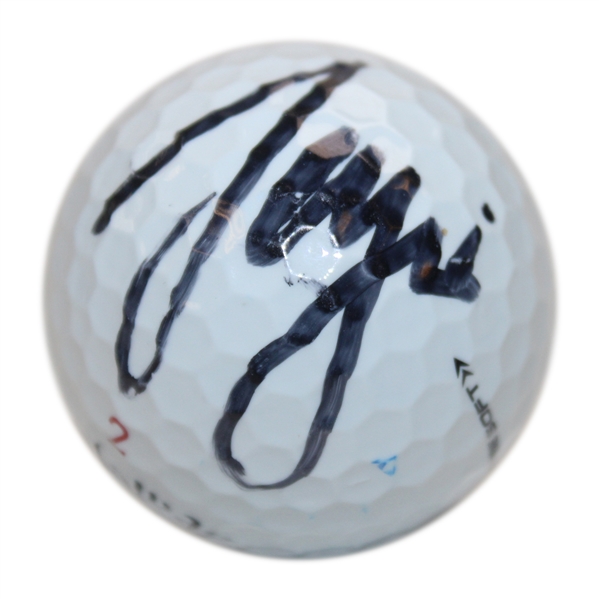 Sergio Garcia Signed Callaway 2 Logo Golf Ball JSA ALOA