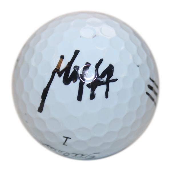 Max Homa Signed Titleist Augusta National Golf Club AVX 1 Logo Golf Ball JSA ALOA