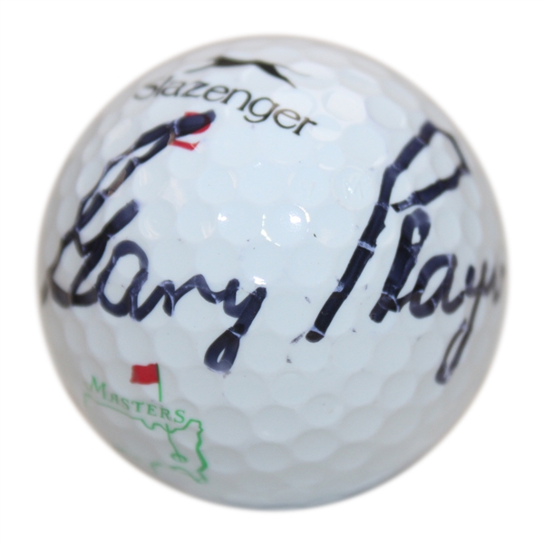 Gary Player Signed Slazenger Masters Logo Golf Ball JSA #AQ58717