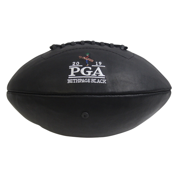 2019 PGA Championship at Bethpage Black Links Kings Dk Navy Leather Football