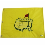 Tiger Woods Signed Replica 1997 Masters Embroidered Flag UDA