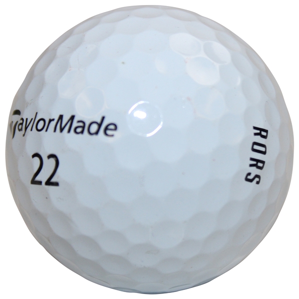 Rory McIlroy Personal TaylorMade 22 RORS TP5 Golf Ball
